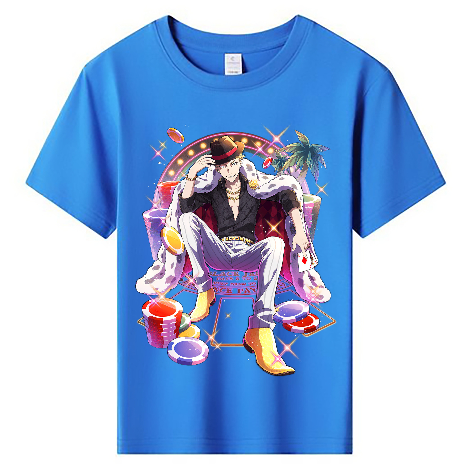 文豪ストレイドッグス Bungo Stray Dogs 綿100％キッズTシャツ（フロントプリント）